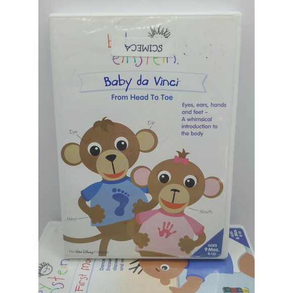 Disney Baby Einstein 5-DVD Collection: Baby Bach Baby Da Vinci My First Signs - Picture 7 of 10
